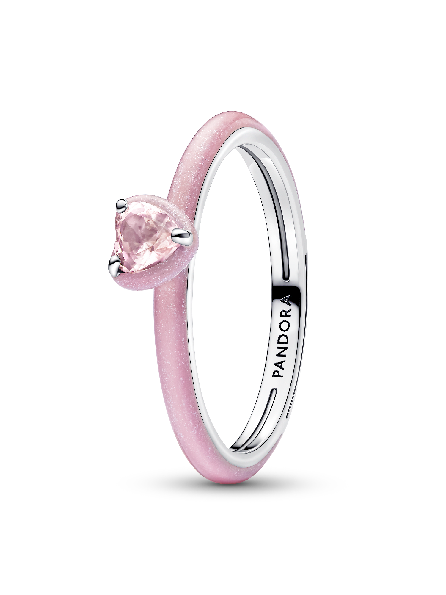 Pink Chakra Heart Ring