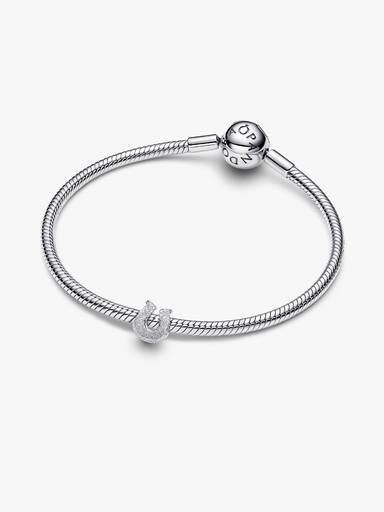 Textured Horseshoe Mini Charm
