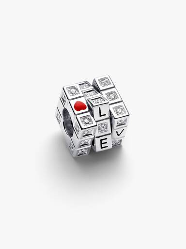 Moveable Toy Cube Charm