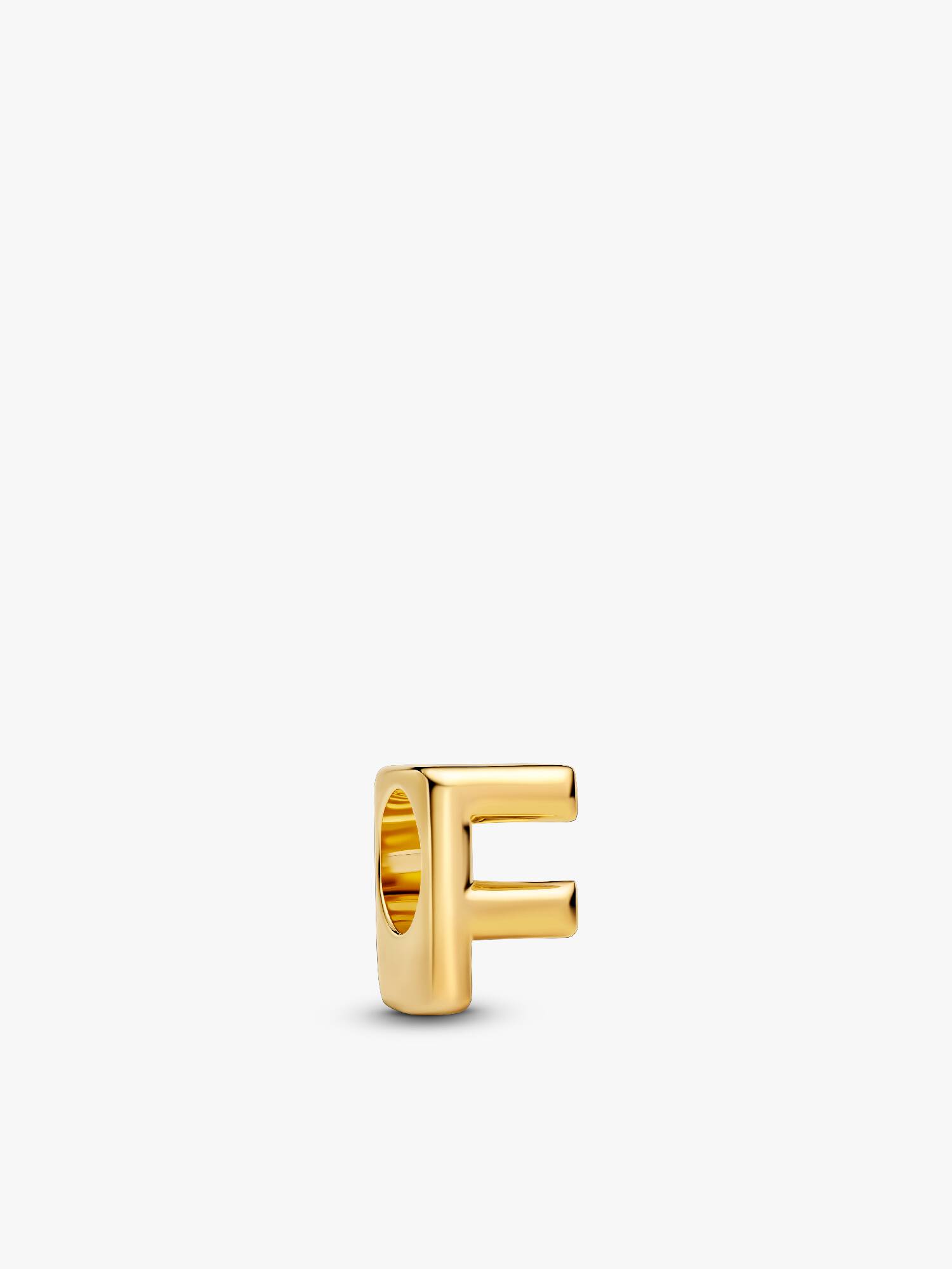 Letter F Alphabet Mini Charm