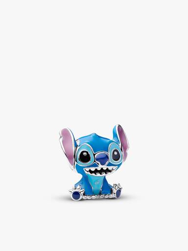 Disney x Pandora Stitch and Angel Charm Duo