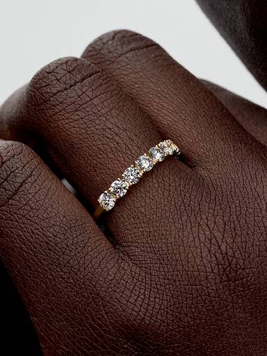 Pandora Era Lab-Grown Diamond Half Eternity Band Ring
