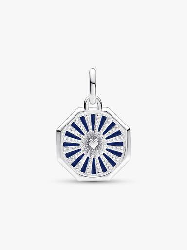 Pandora ME Galaxy Heart Medallion Charm