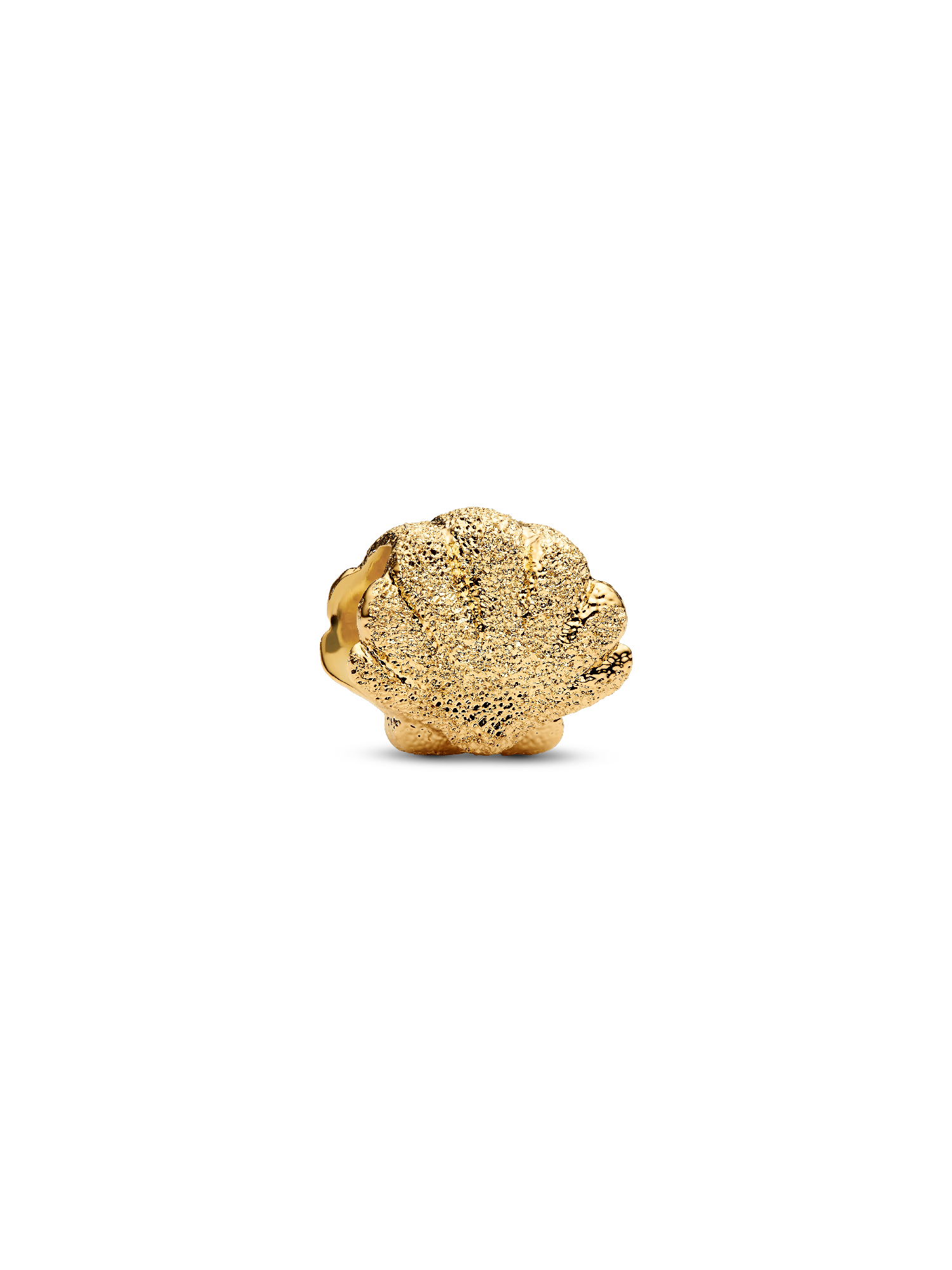 Textured Shell Mini Charm