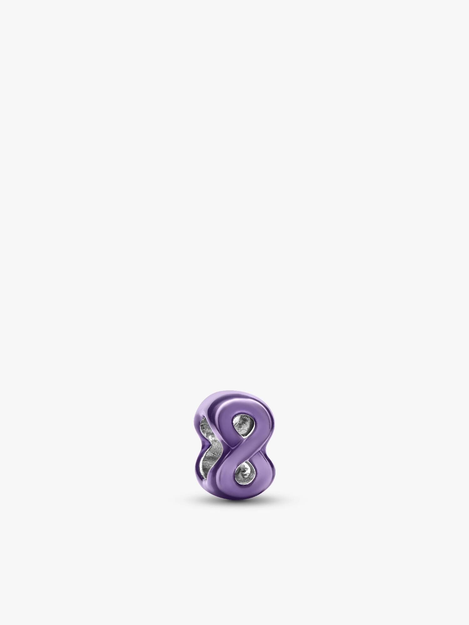 Purple Infinity Mini Charm