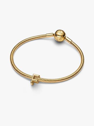 Letter F Alphabet Mini Charm