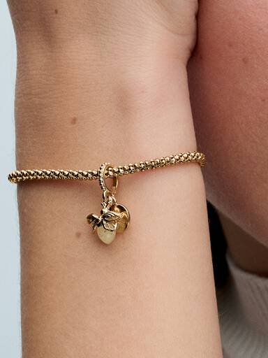 Glow-in-the-dark Firefly Dangle Charm