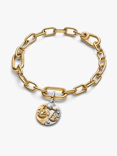 Libra Zodiac Medallion Charm
