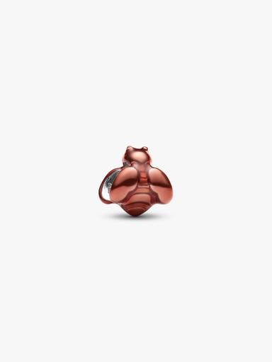 Orange Bee Mini Charm