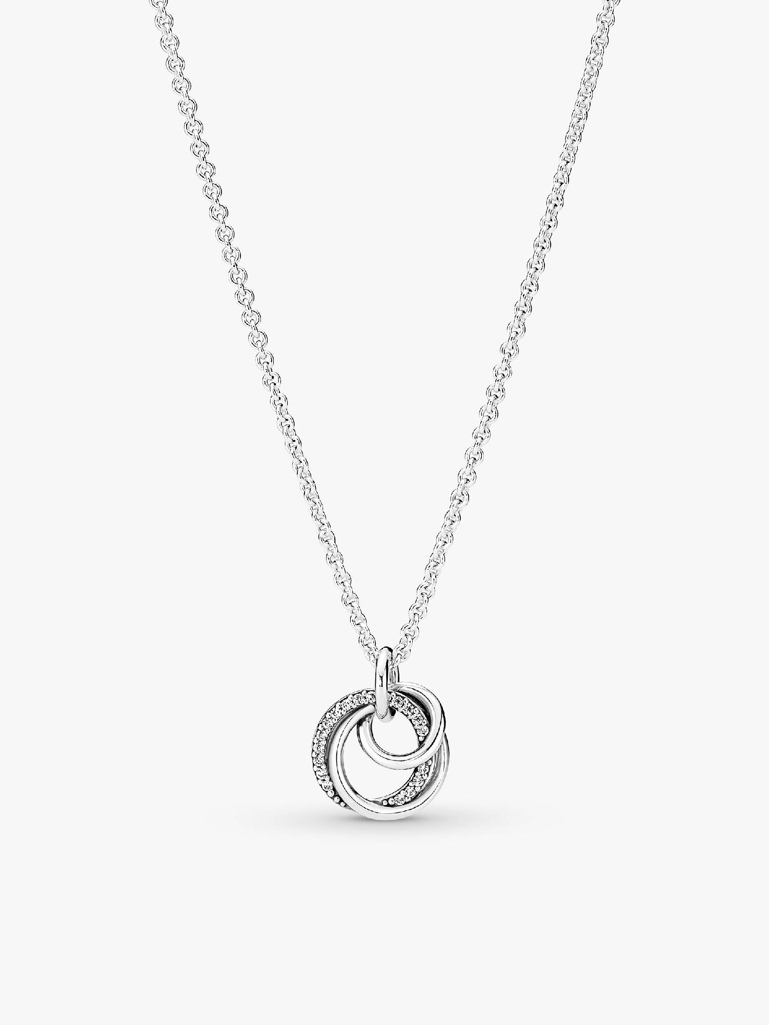 Family Always Encircled Pendant Necklace