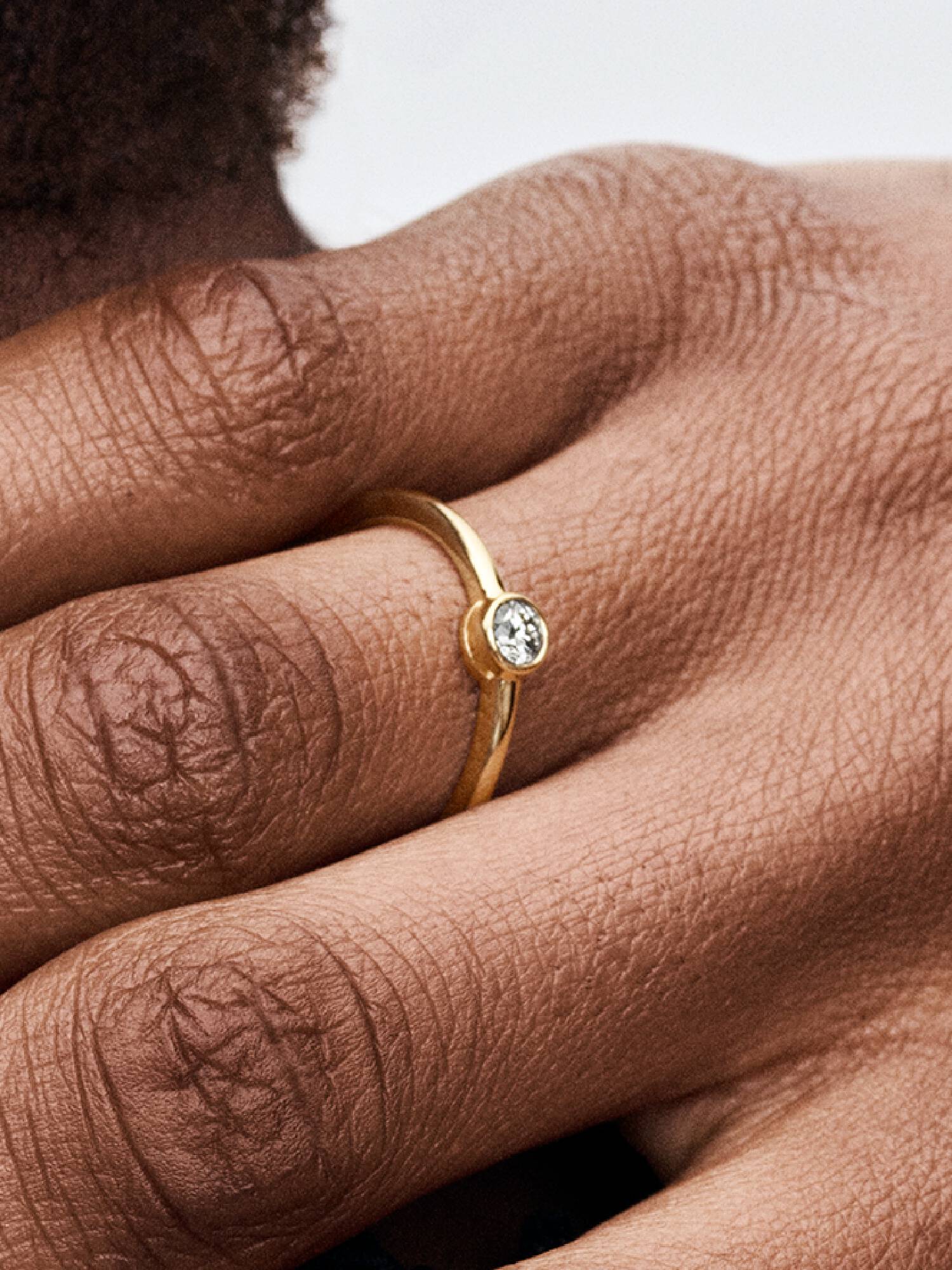 Pandora Era Lab-Grown Diamond Bezel Ring