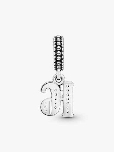 16th Celebration Dangle Charm