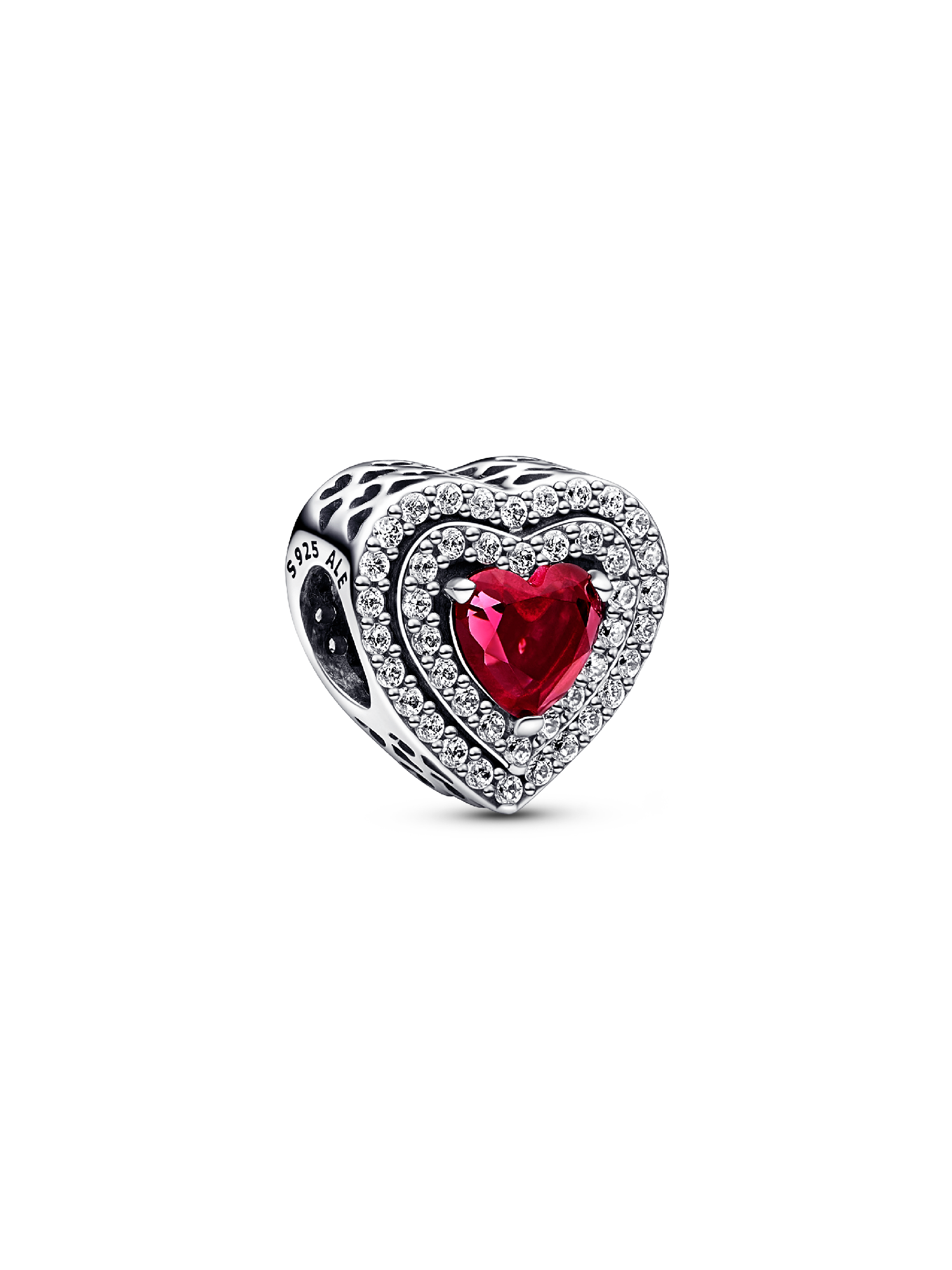 Sparkling Levelled Heart Charm