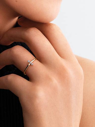 Pandora Era Lab-Grown Diamond Trio Ring