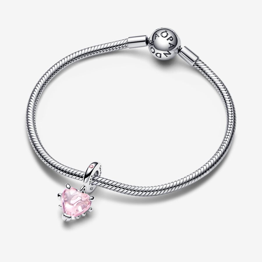 Pink Family Tree Heart Dangle Charm Sterling Silver Pandora NZ pink-family-tree-heart-dangle-charm-sterling-silver-pandora-nz