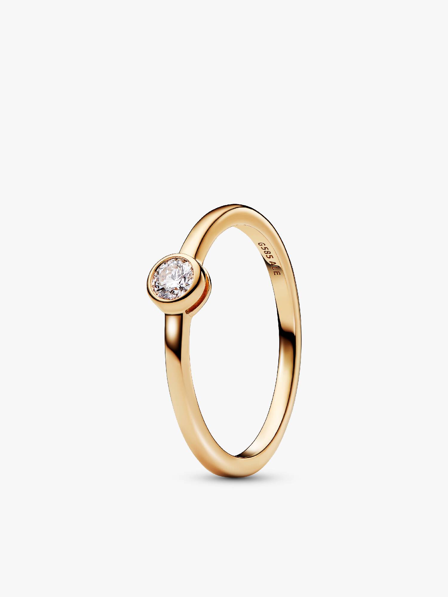 Pandora Era Lab-Grown Diamond Bezel Ring