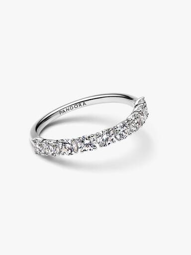Pandora Era Lab-Grown Diamond Half Eternity Band Ring