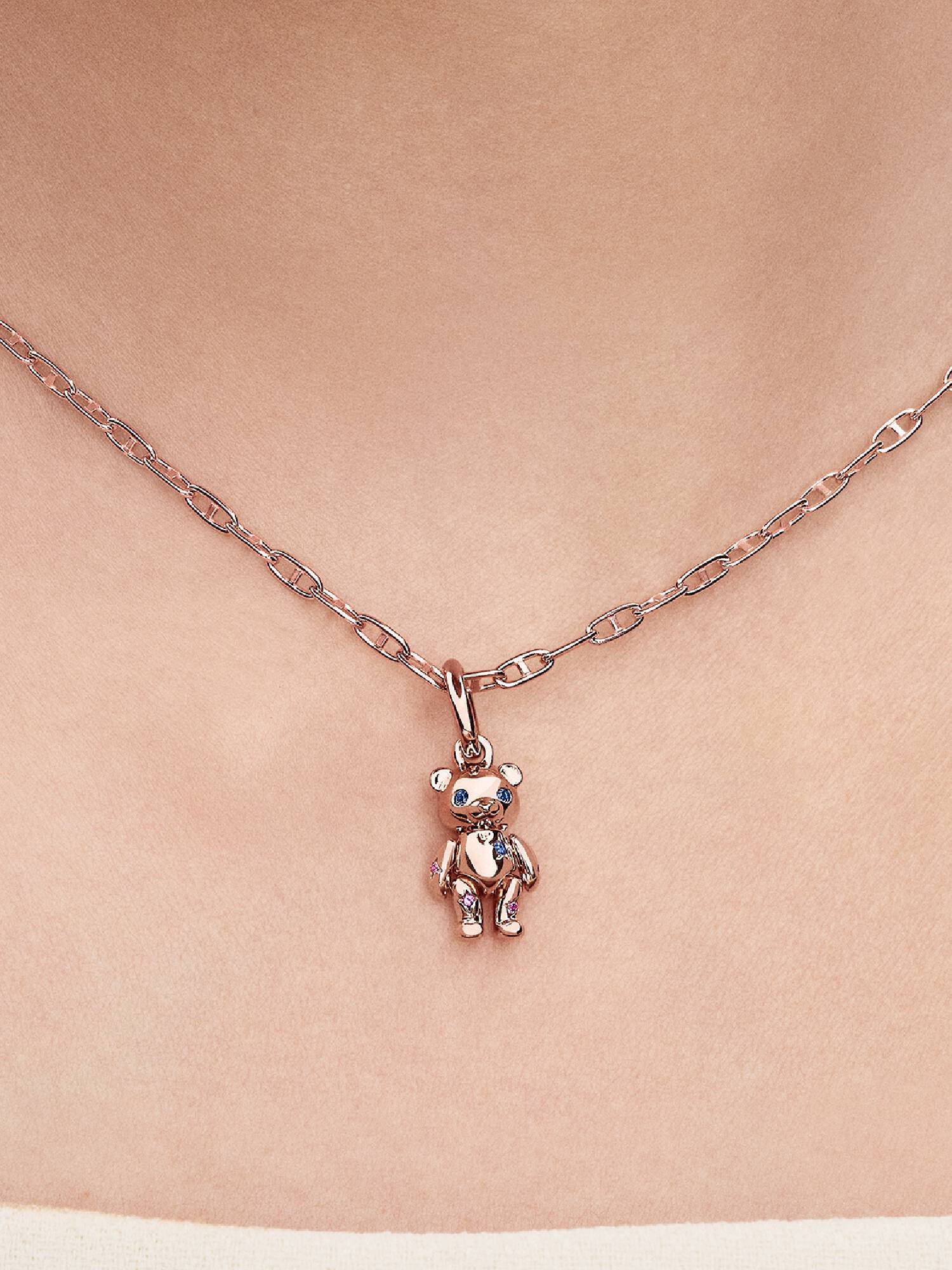 Movable Teddy Bear Dangle Charm