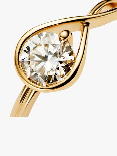 Pandora Infinite 14k Gold Lab-grown Diamond Ring