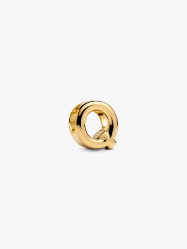 Letter Q Alphabet Mini Charm