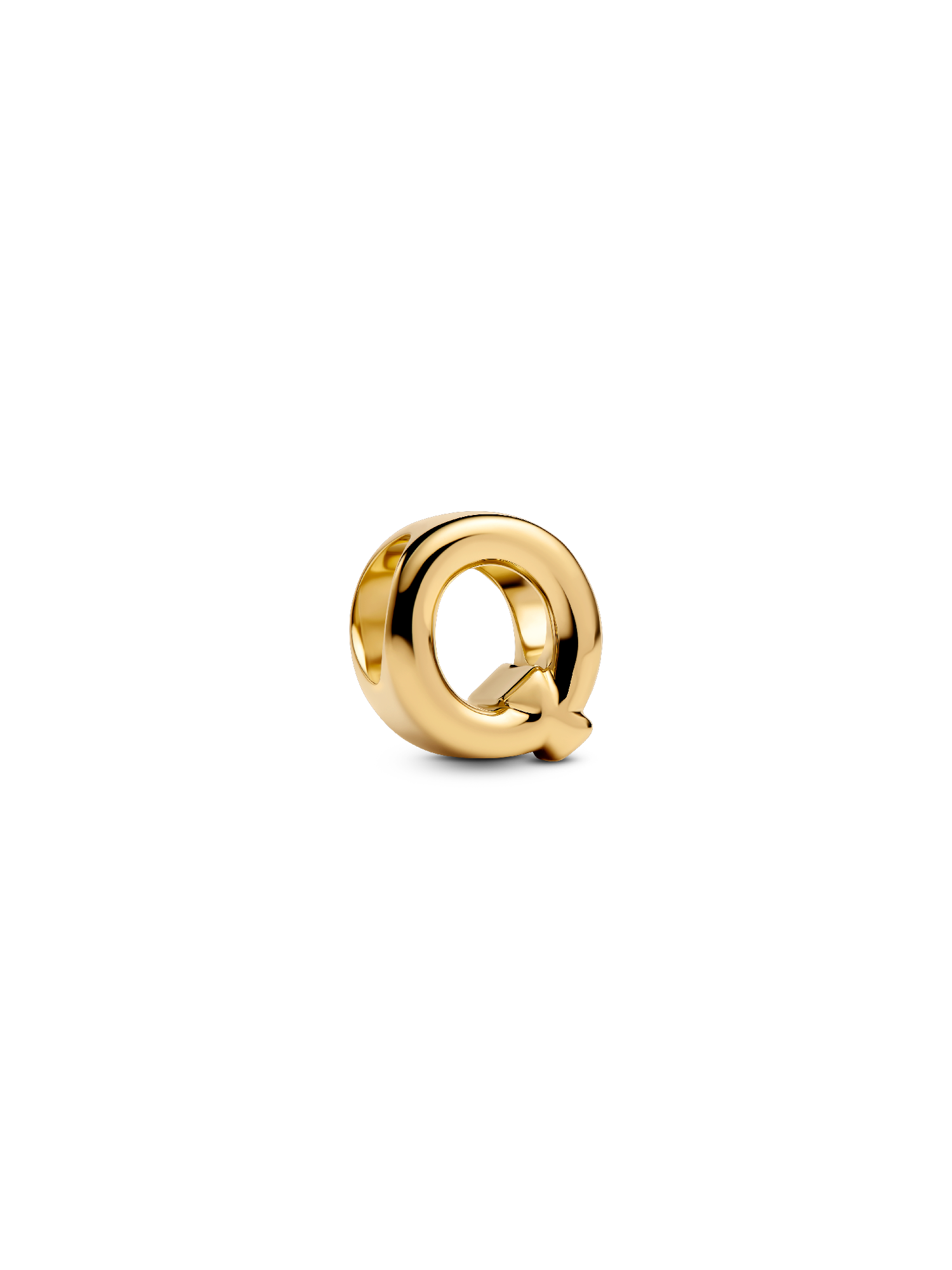 Letter Q Alphabet Mini Charm