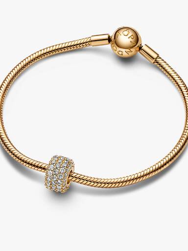 Sparkling Pavé Triple-row Charm