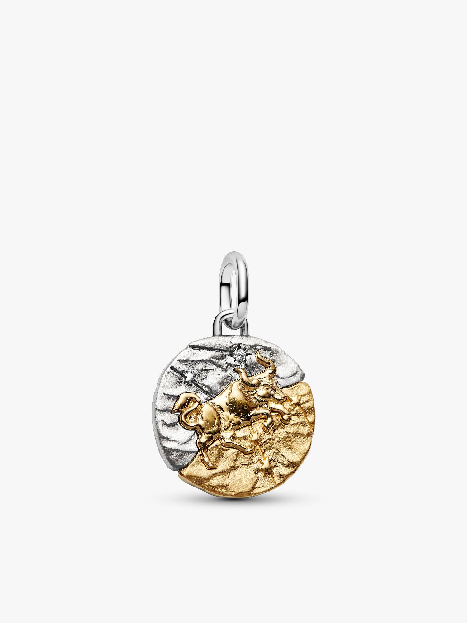 Taurus Zodiac Medallion Charm