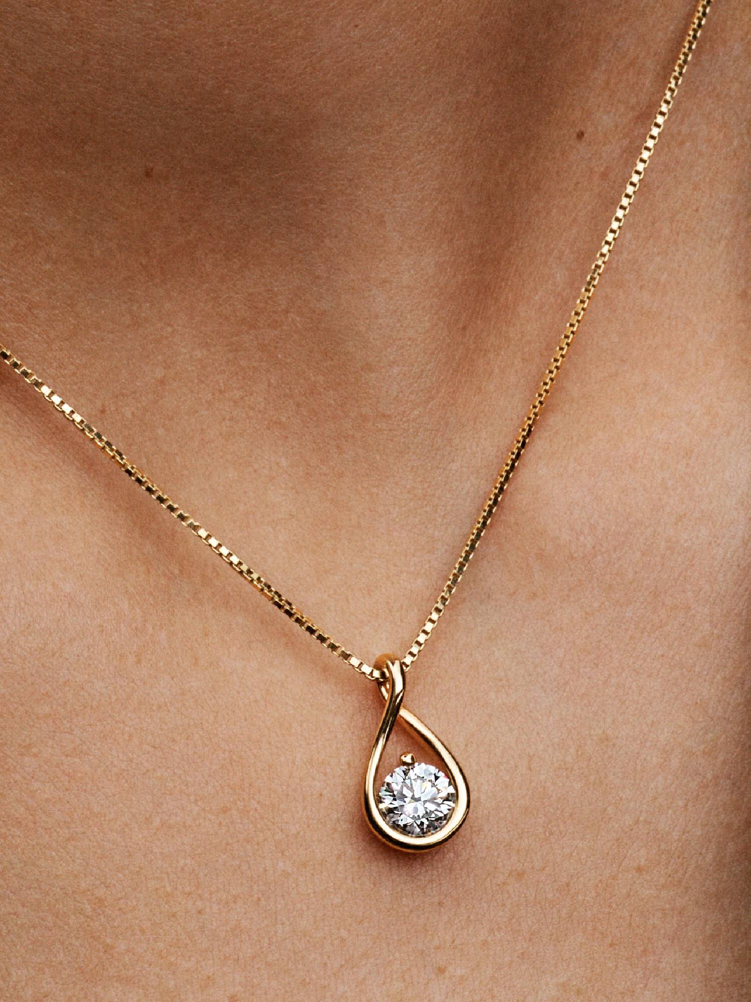 Pandora Infinite Lab-Grown Diamond Pendant Necklace