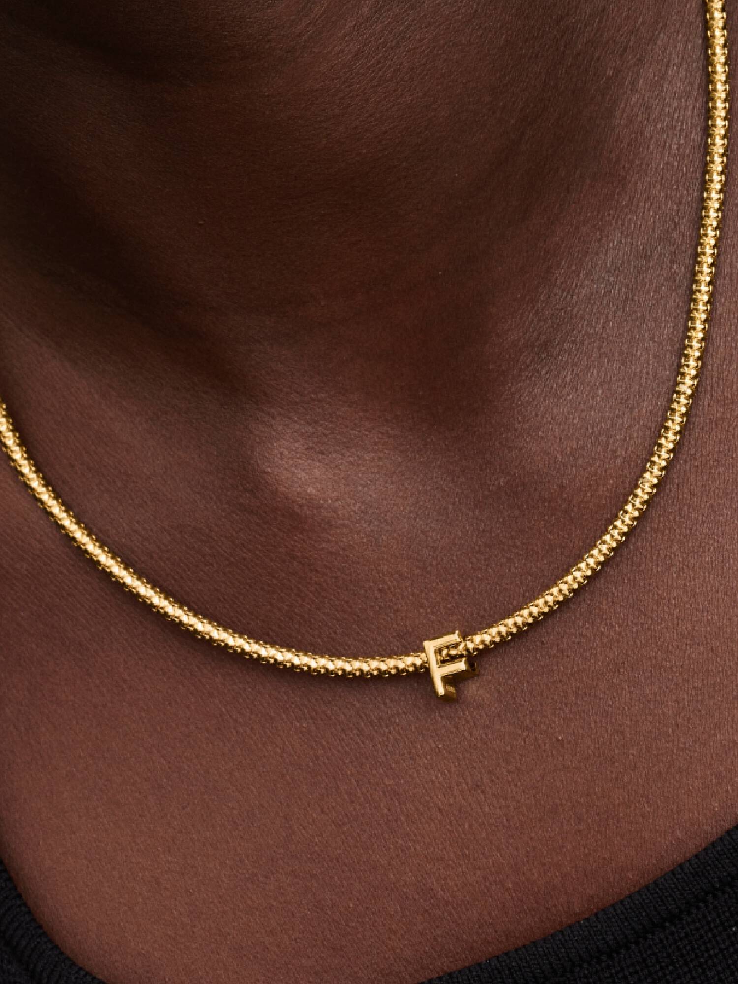 Letter F Alphabet Mini Charm