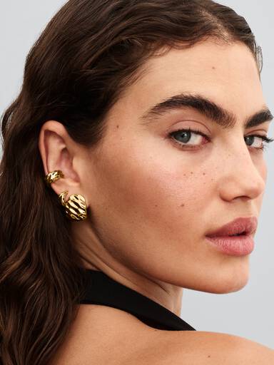 Rippled Ear Cuff
