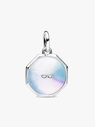 Infinity Medallion Charm
