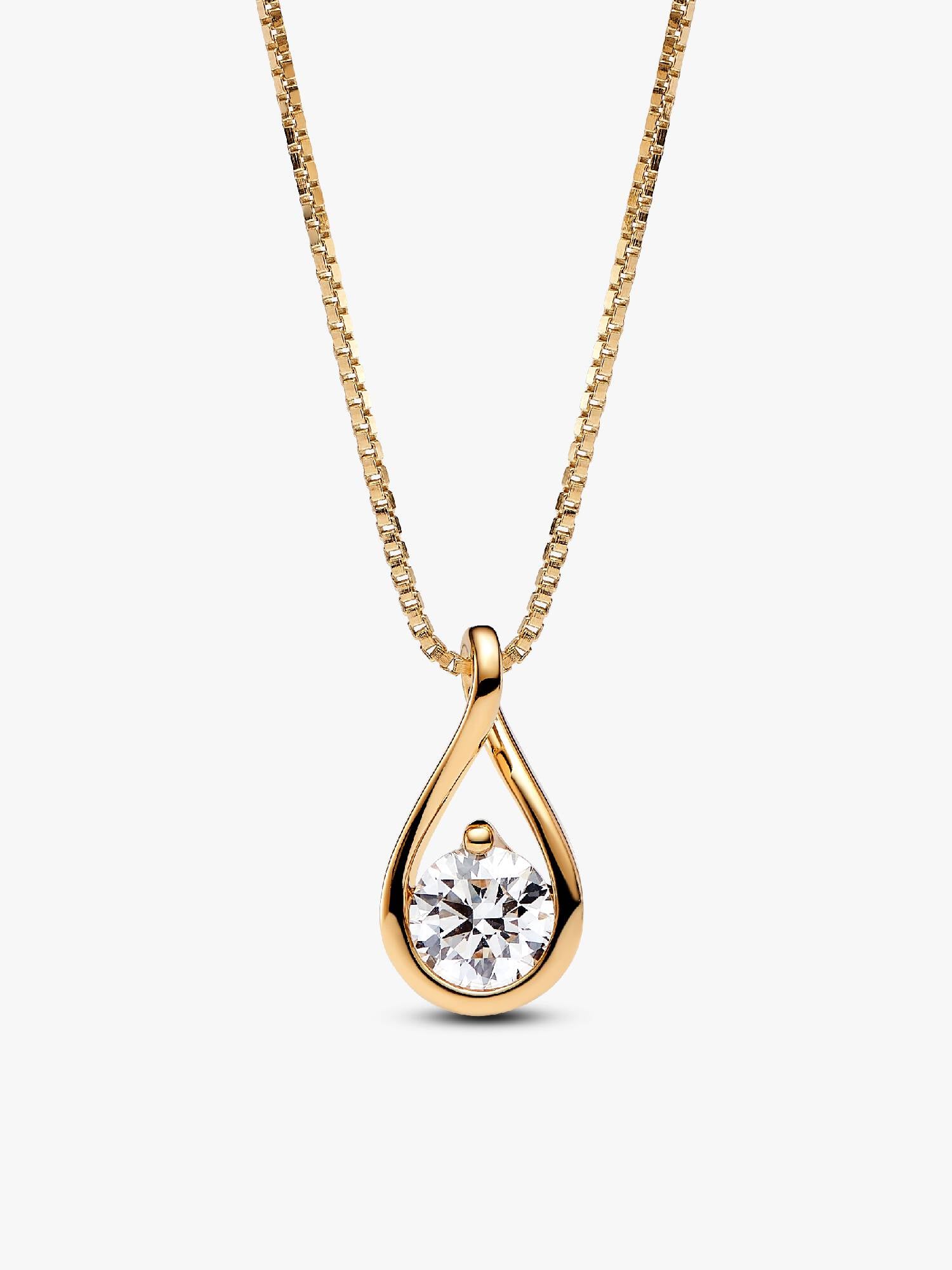 Pandora Infinite Lab-Grown Diamond Pendant Necklace