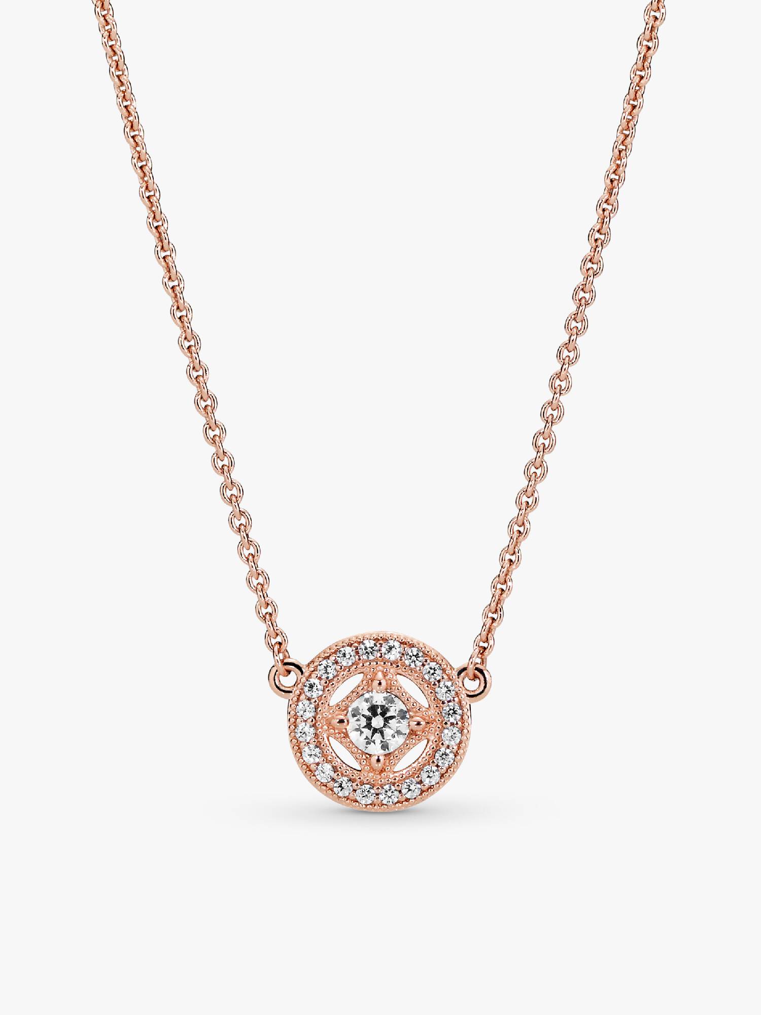 Vintage Circle Collier Necklace
