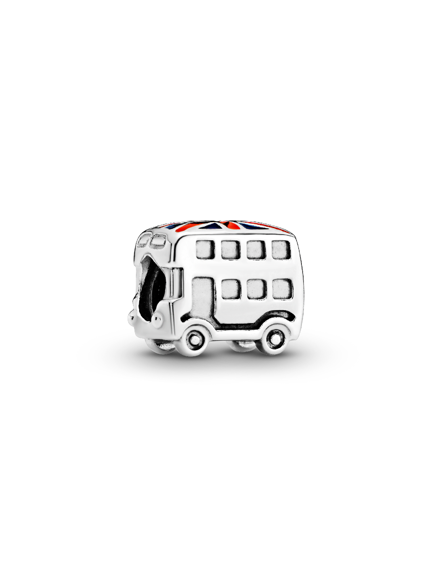 Union Jack London Bus Charm | Sterling silver | Pandora NZ