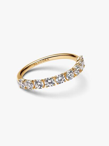 Pandora Era Lab-Grown Diamond Half Eternity Band Ring