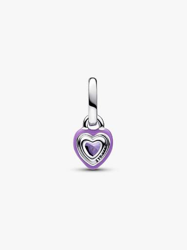 Pandora ME Purple Chakra Heart Mini Dangle Charm