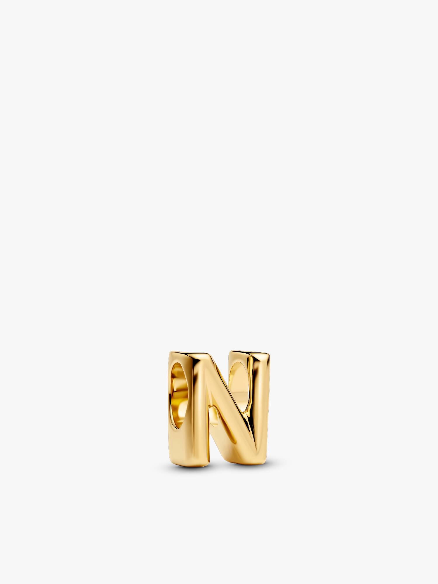 Letter N Alphabet Mini Charm