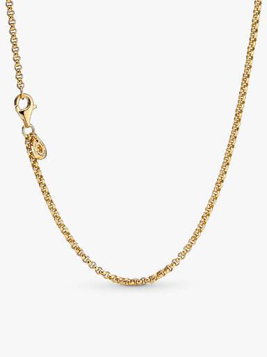 Engravable Round Tag Dangle Charm Necklace Set