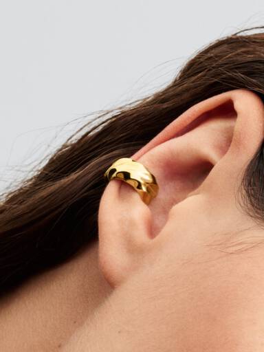 Rippled Ear Cuff