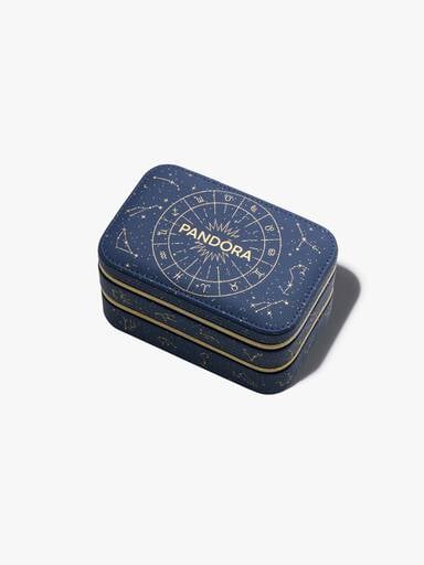 Navy Celestial Jewellery Box