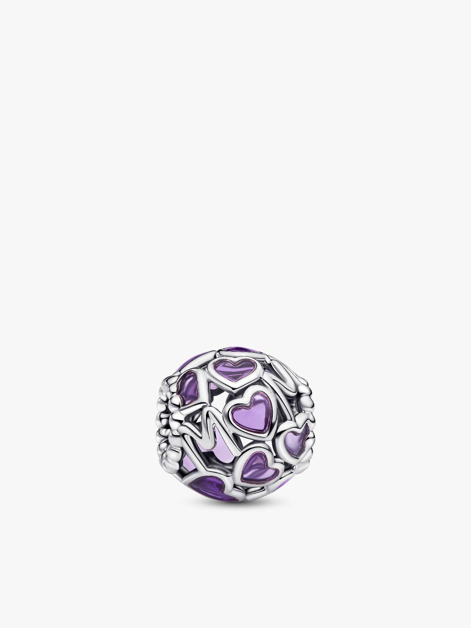 Openwork Hearts Mum Charm