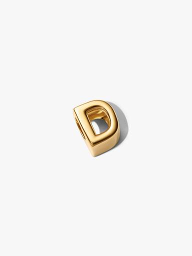 Letter D Alphabet Mini Charm