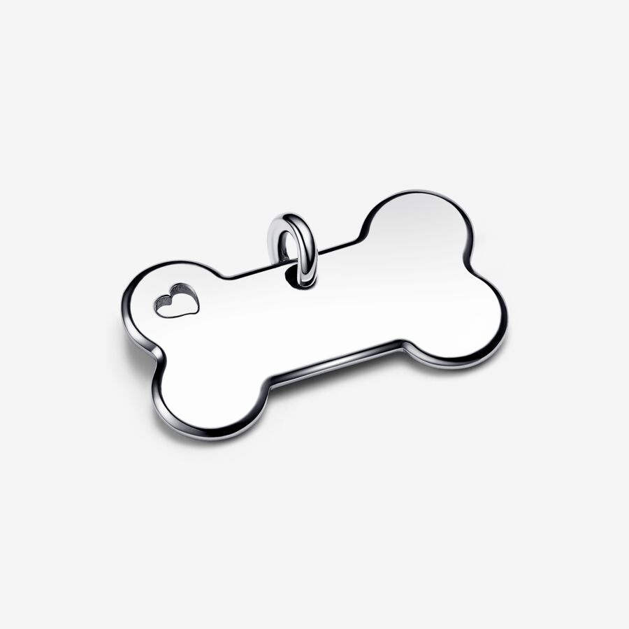 Engravable Dog Bone Pet Collar Tag image number 0