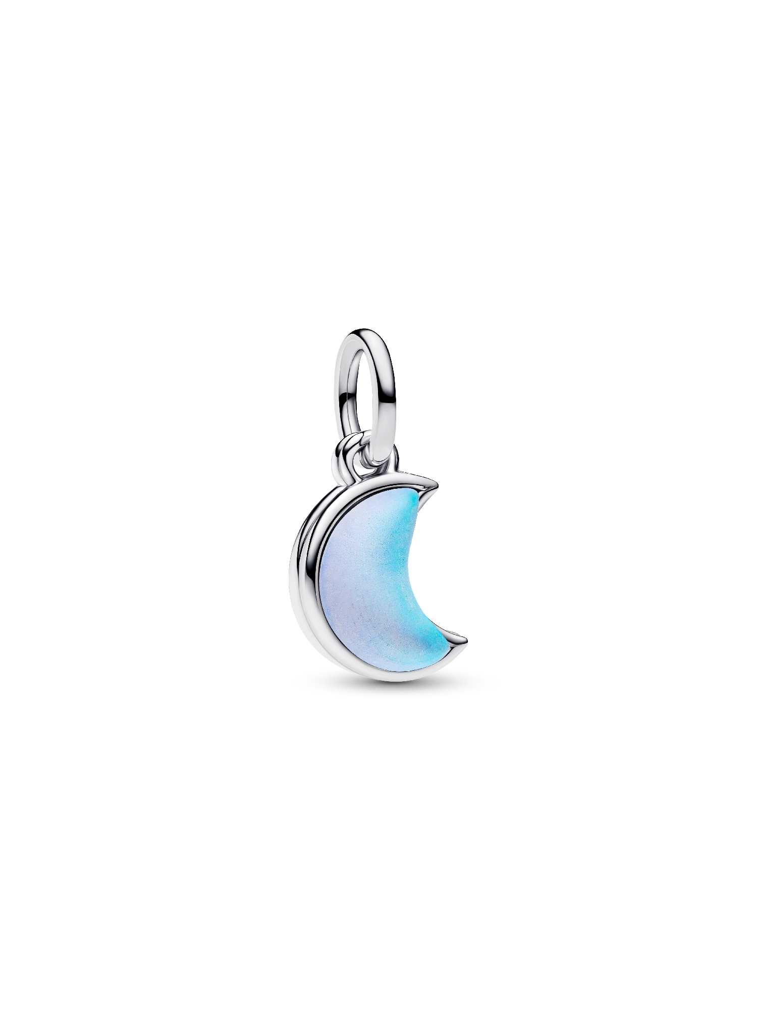 【びーんず】Crescent Moon Charm Crescent Moon Double Dangle Charm | Sterling silver | Pandora NZ