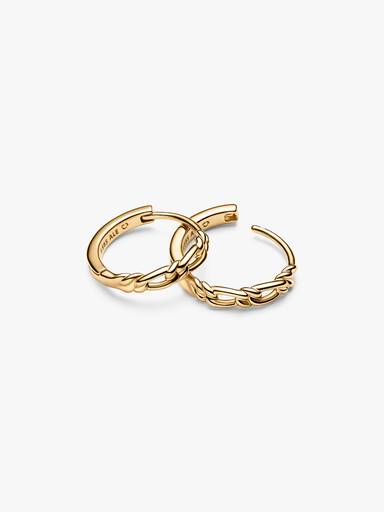 Pandora Era Figaro Hoop Earrings