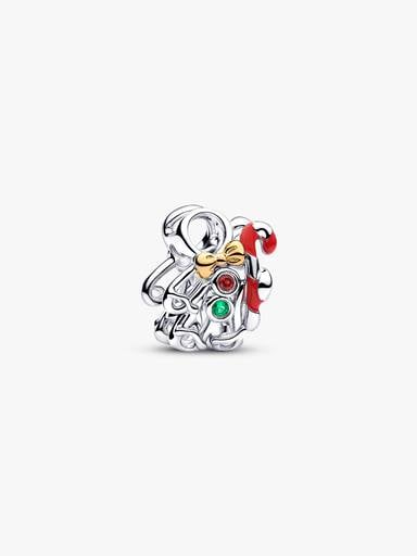 Gingerbread Man Openwork Charm