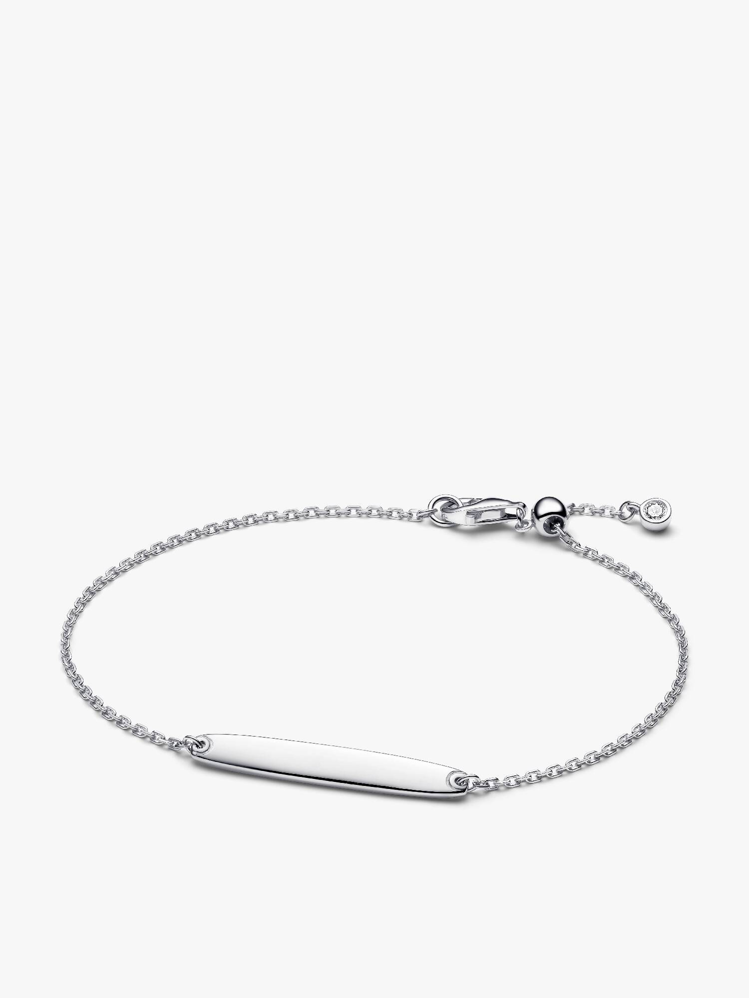 Engravable Bar Chain Bracelet