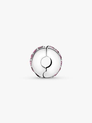 Pink Sparkling Row Clip