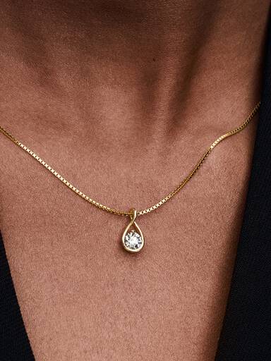 Pandora Infinite Lab-Grown Diamond Pendant & Necklace