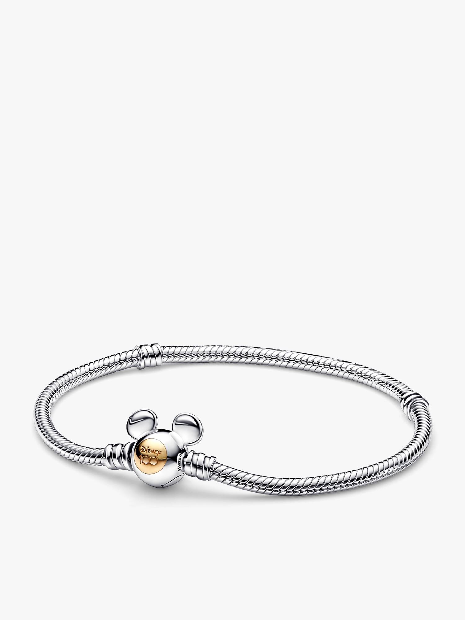 Disney 100th Anniversary Moments Snake Chain Bracelet